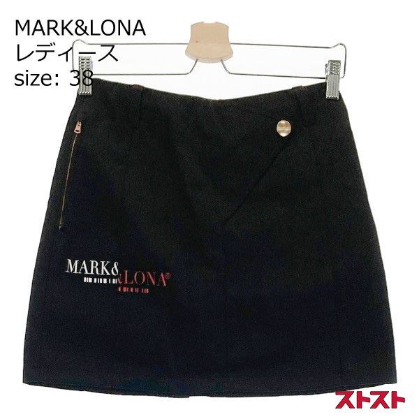 MARKu0026LONA マークアンドロナ MCW-2C-AE50 2022年モデル ストレッチスカート ブラック系 38 [240101136776]#