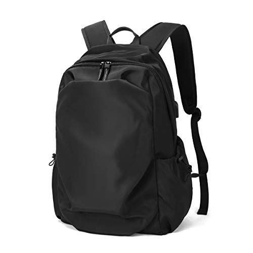 ブラック1 [LAORENTOU] リュック メンズ 防水 大容量 軽量 登山バックパック ビジネスリュックサック 黒 出張 旅行 通勤 通学