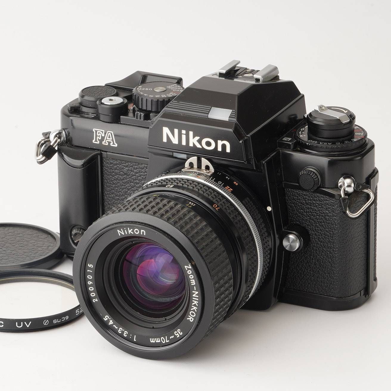 Nikon FA 一眼レフカメラ Zoom-NIKKOR 35-70mm ニコン Nikon FA ブラック / Ai-s Zoom-NIKKOR 35-70mm F3.3-4.5