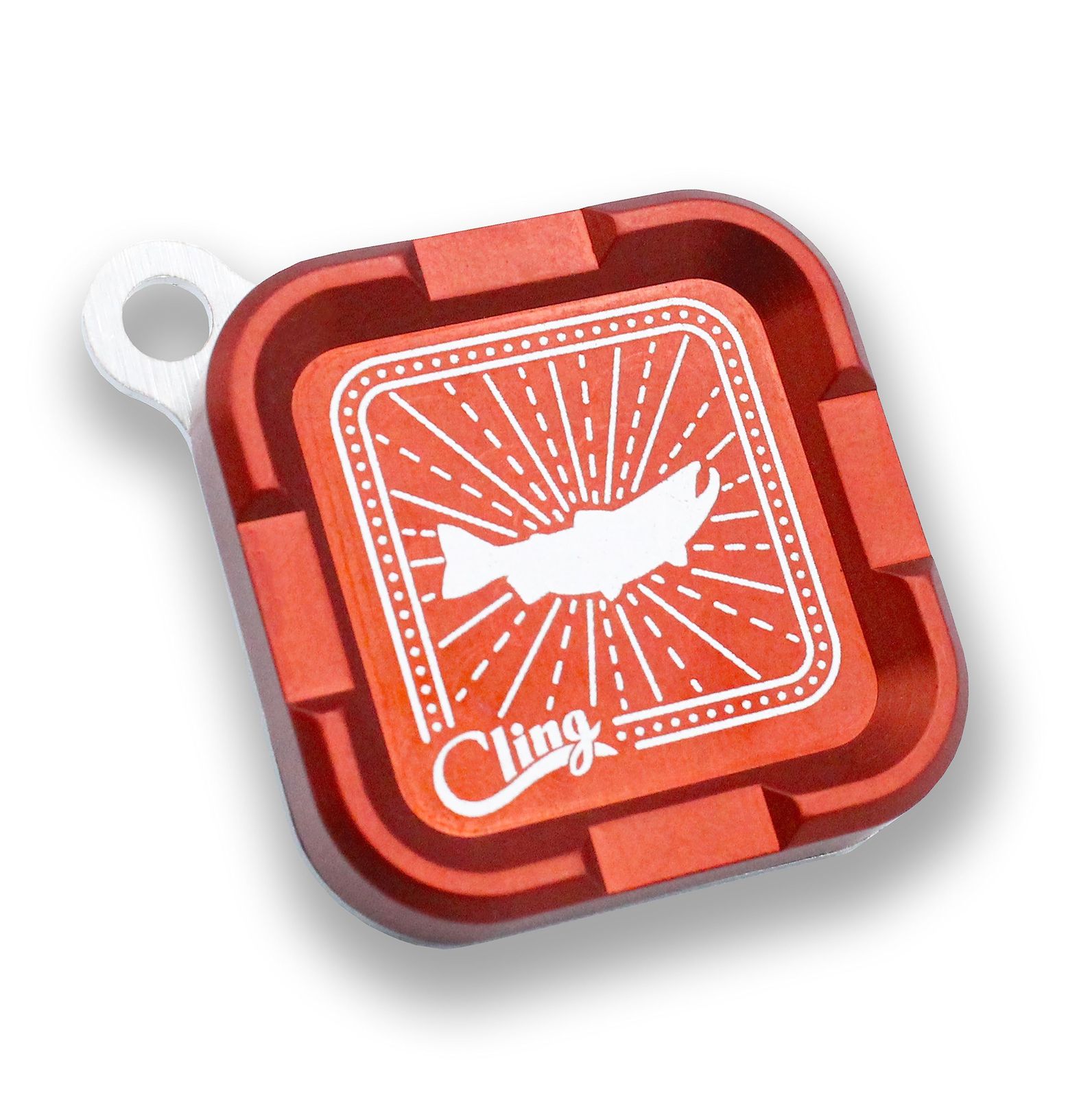 Mag Grab® ミニ - 磁気フライパッチ(注目のセンター、オレンジ