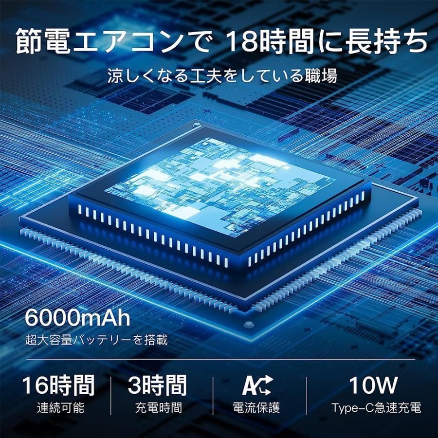 ネッククーラー 首掛け扇風機