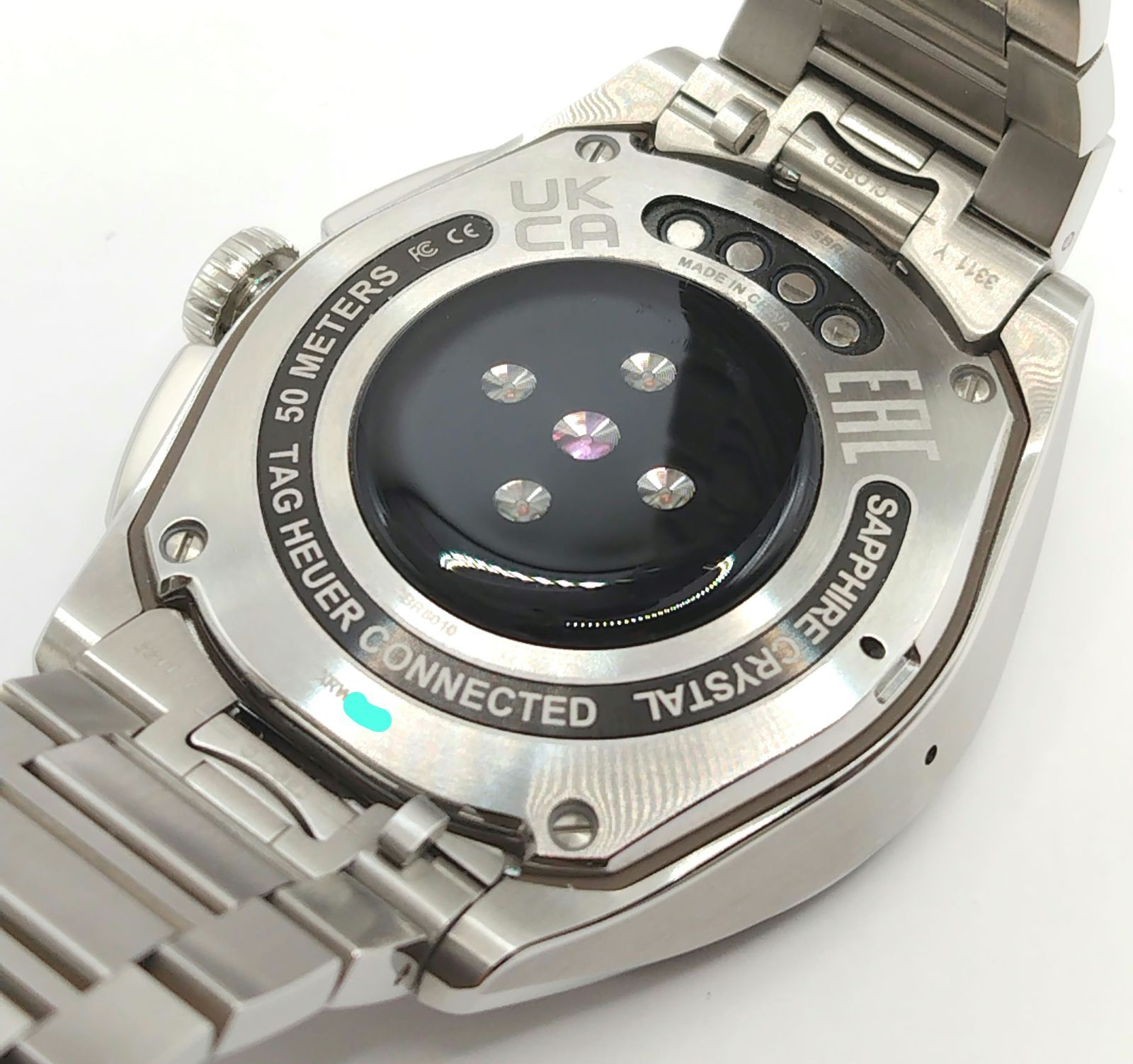 美品】TAGHEUER タグホイヤー SBR8010.BA0617 CONNECTED CALIBRE E4 コネクテッド キャリバーE4  スマートウォッチ 42mm ステンレススチール - メルカリ