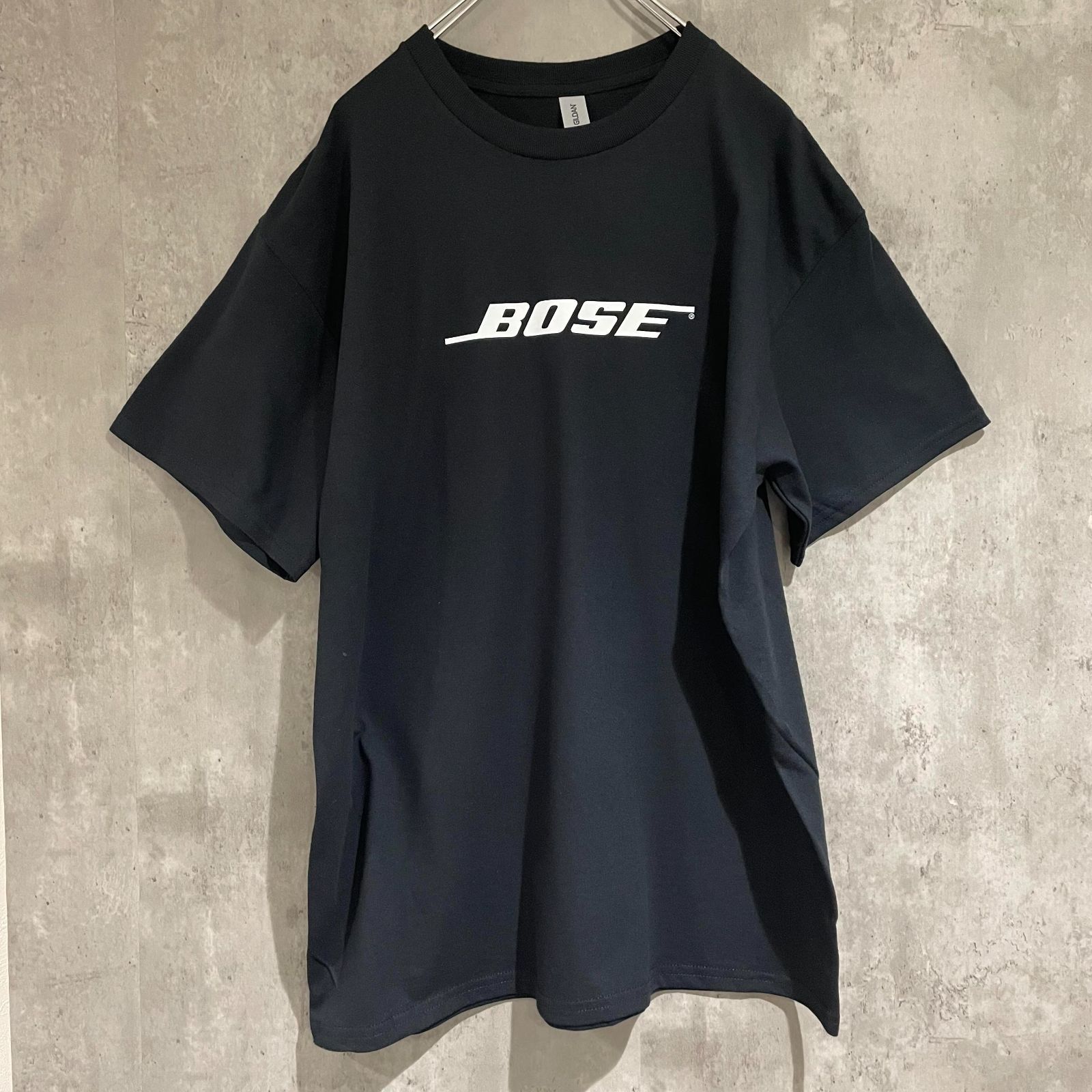 【M・L・XL】企業ロゴ　BOSE ボーズ　ブラック　DJ　ヒップホップ　ヴィンテージ好きの為に