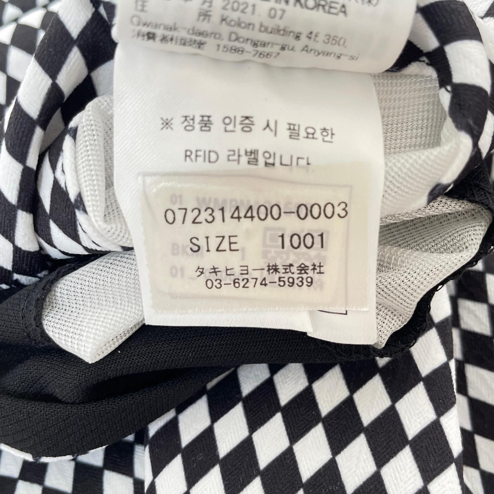 WAACフルセット販売です。 中古 メンズ ワック WAAC パンツ 1(S) 黒×白 ブラック×ホワイト