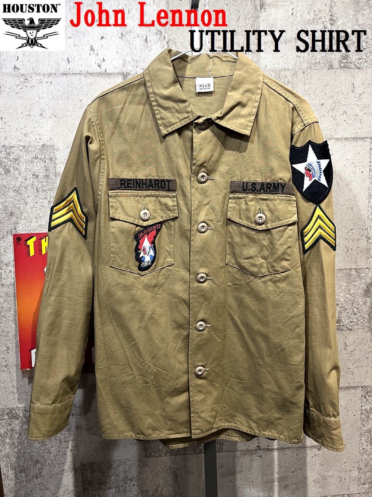 ジョン レノン仕様 アーミーシャツ 美品 | GRANDCIRCLETOURS.NET