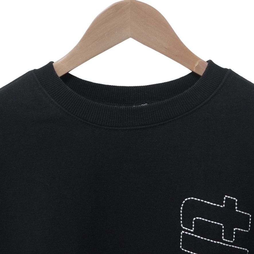 thisisneverthat® thisisneverthat スウェット L ブラック 刺繍ロゴ 