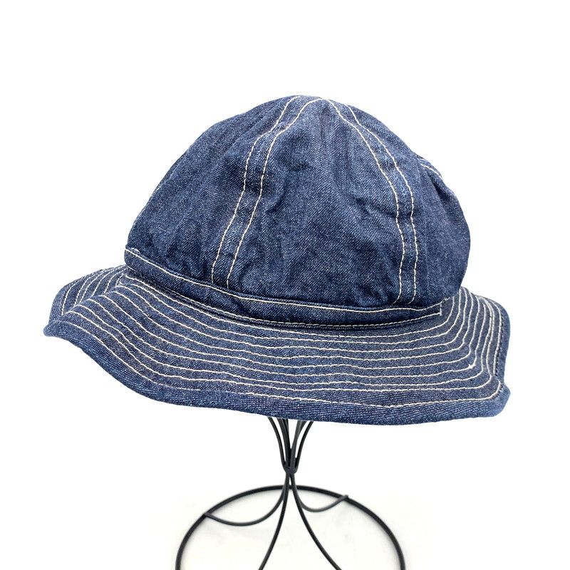 30s M37デニムハット ヴィンテージ オリジナル 実物 大きめサイズ 30s