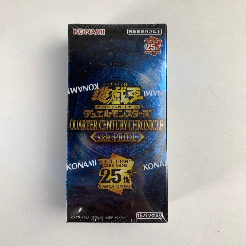 未使用品】 ☆未開封 遊戯王OCG QUARTER CENTURY CHRONICLE side