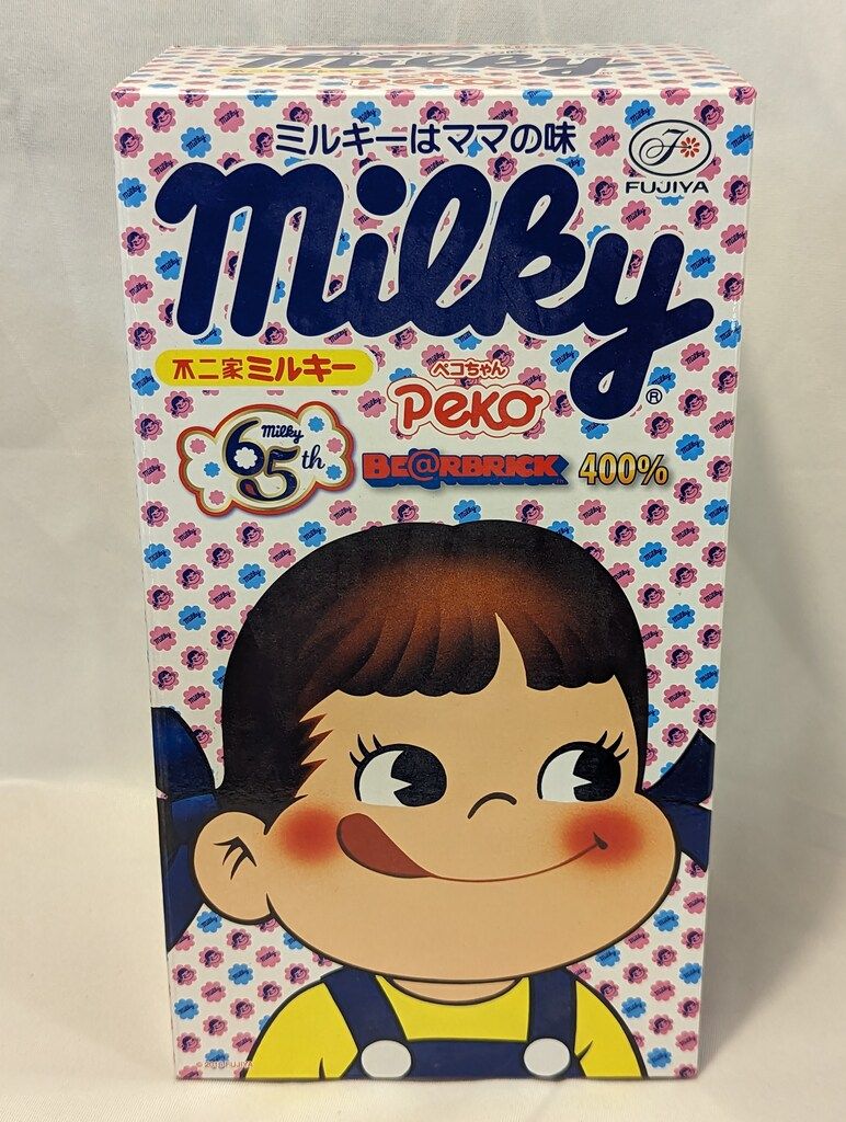 MEDICOM TOY - BE@RBRICK ペコちゃん ミルキー65周年記念デザイン 400％ MEDICOM TOY OFFICIAL BLOG（メディコム・トイ オフィシャル