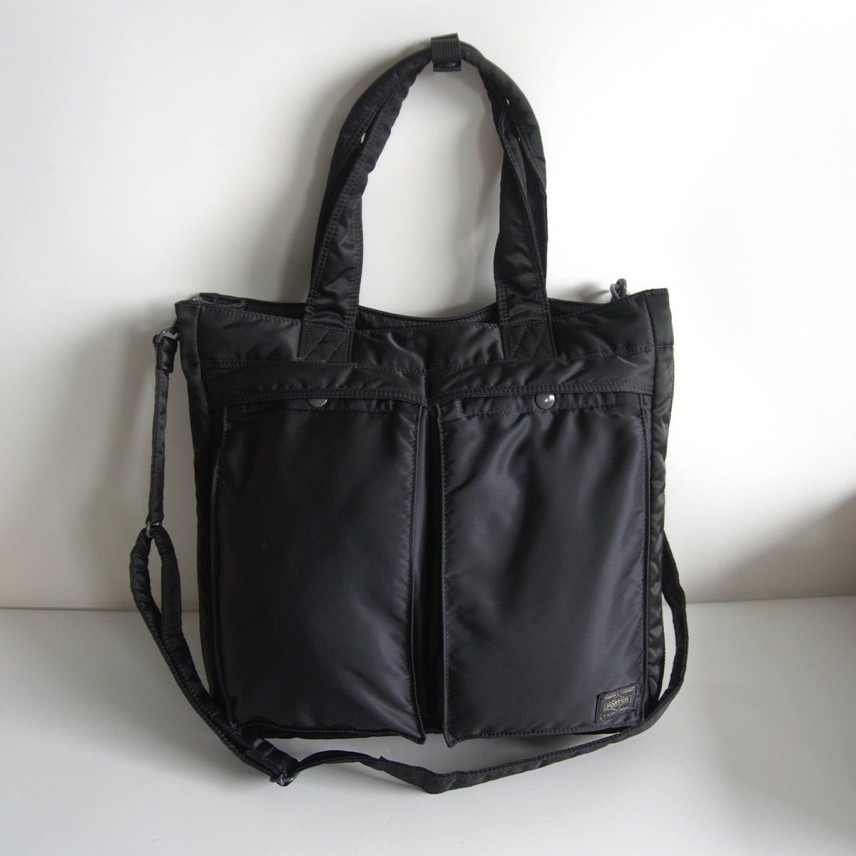 美品 PORTER ポーター タンカー 2way ショルダーバッグ 黒 TANKER(タンカー) 2WAY SHOULDER BAG | 吉田カバンホームページ