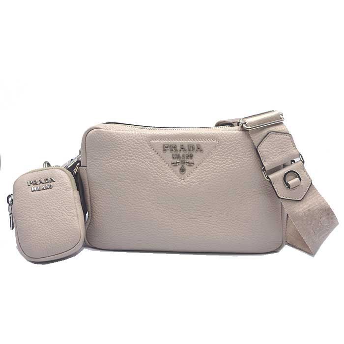 プラダ ショルダーバッグ PRADA ミニポーチ付き 斜め掛け 1BH182