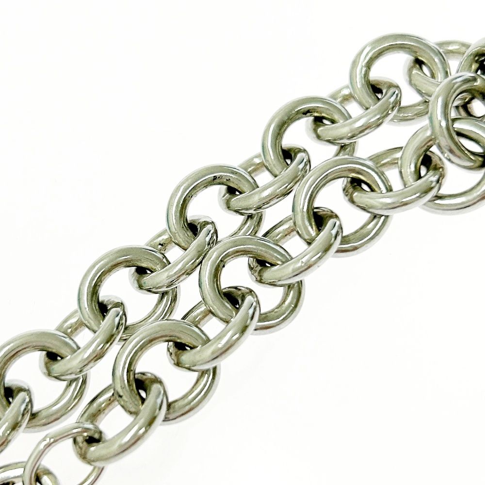 箱付き】 TIFFANY&Co. ティファニー シルバー ハートタグ ブレスレット