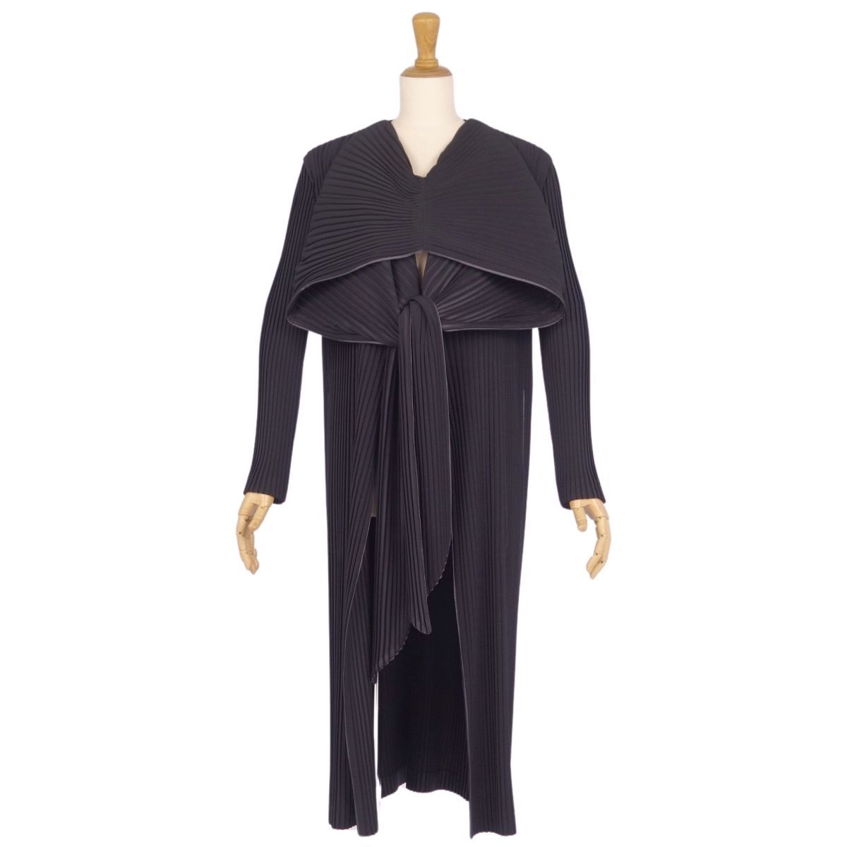 イッセイミヤケ ISSEY MIYAKE コート ロングコート ロングスリ