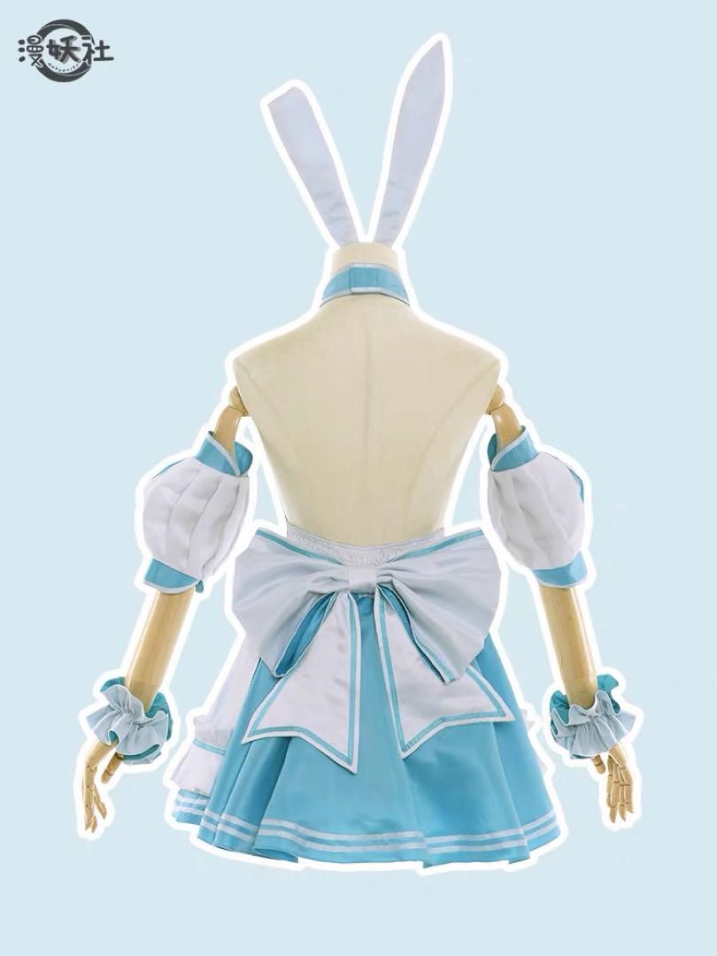 fgo アルトリア・キャスター バサトリア コスプレ 衣装＋ウィッグ 新品未使用 fgo キャスターアルトリア バニー コスプレ衣装