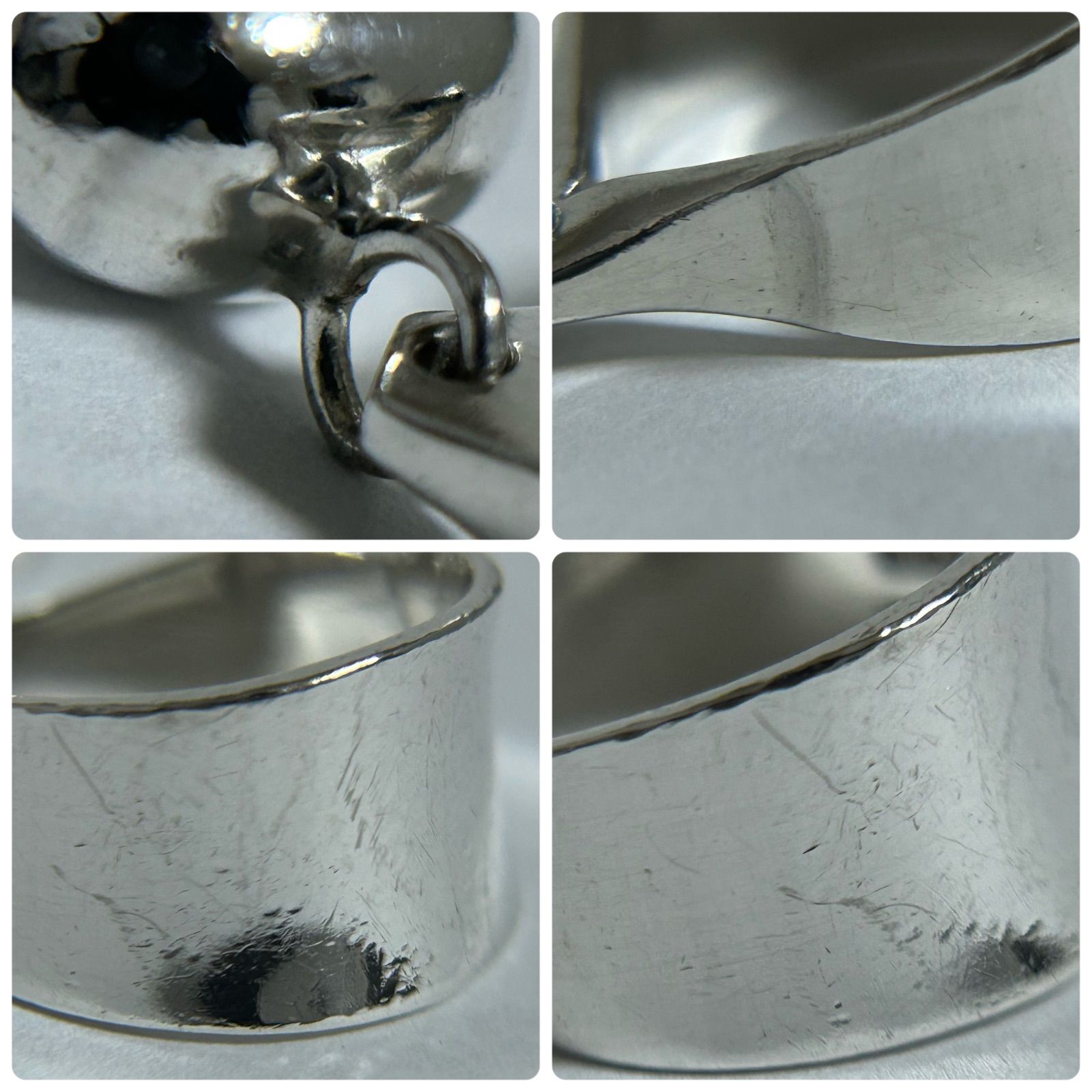 使用感大】 ジョージジェンセン リング 指輪 156 TORUN ヴィヴィアンナ