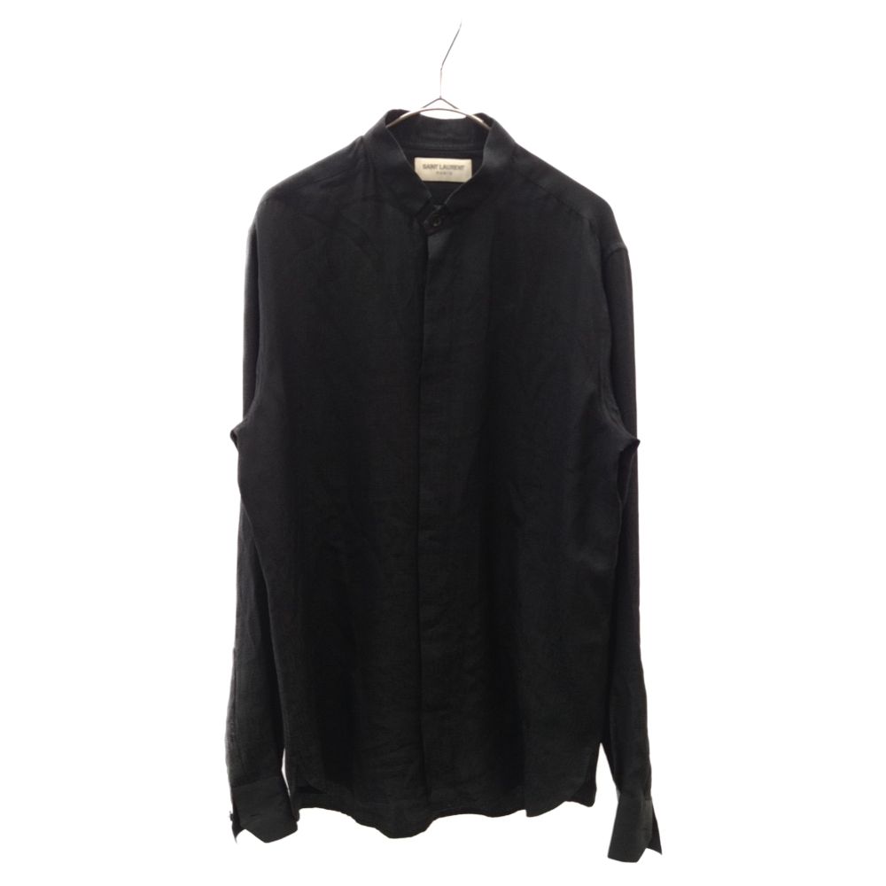 SAINT LAURENT PARIS (サンローランパリ) 467312 シルクシアーシャツ 