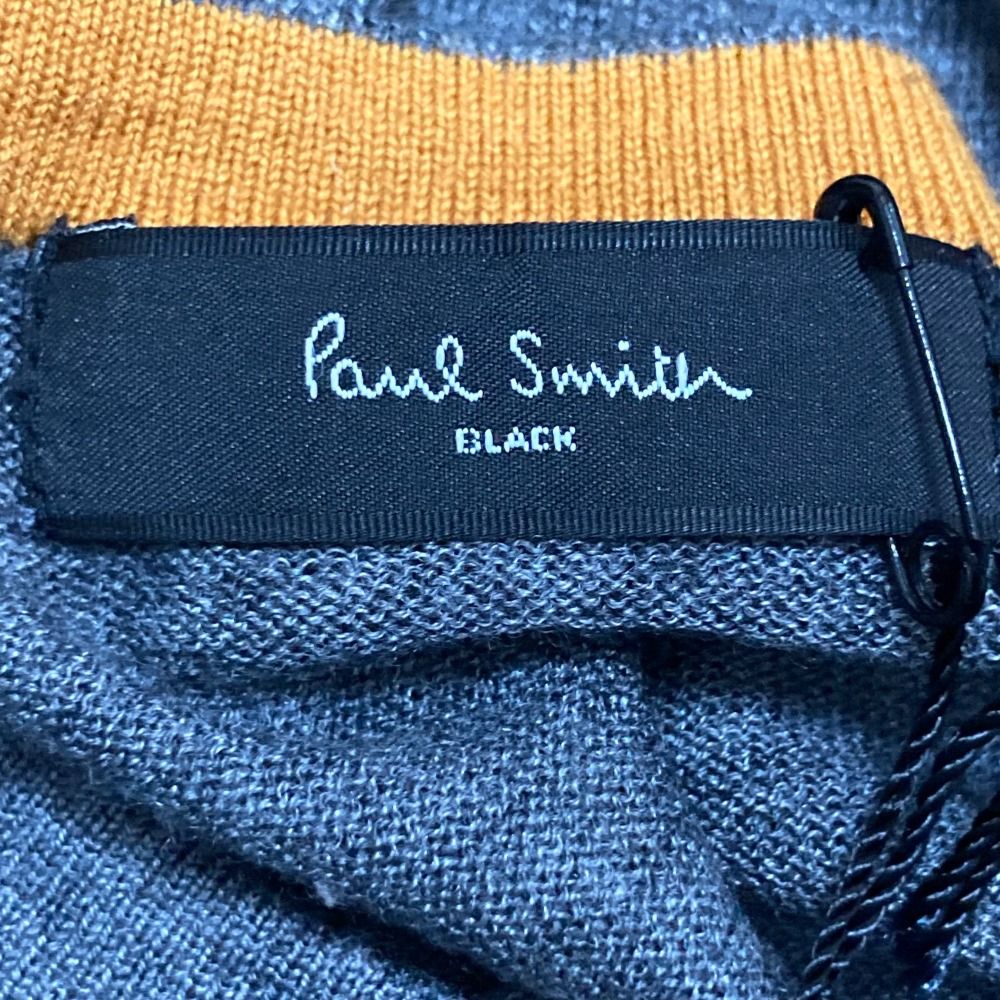 未使用 Paul Smith BLACK ポールスミス ブラック シルクブレンド ニット カーディガン M グレー レディース 古着 中古 未使用 Paul Smith BLACK ポールスミス ブラック シルクブレンド