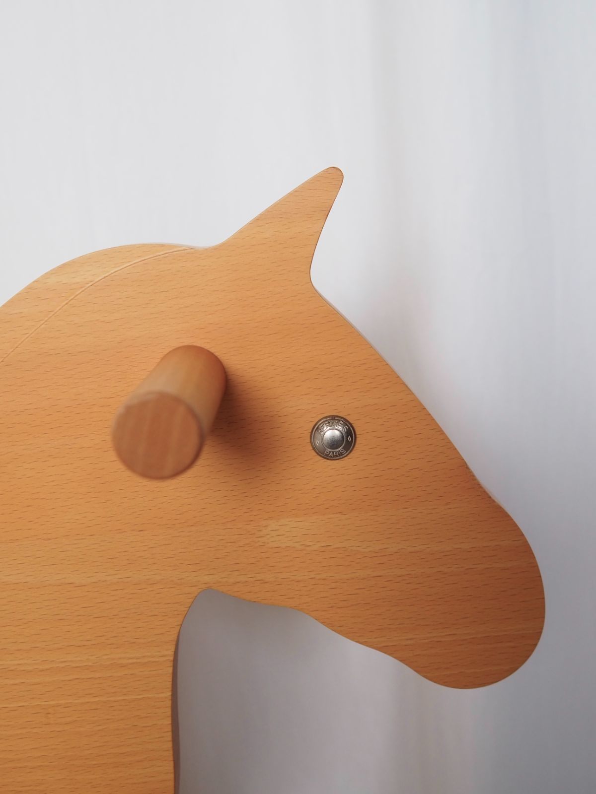 エルメス エルミー 遊び道具 揺り木馬 キッズ エトゥープ ベージュ系