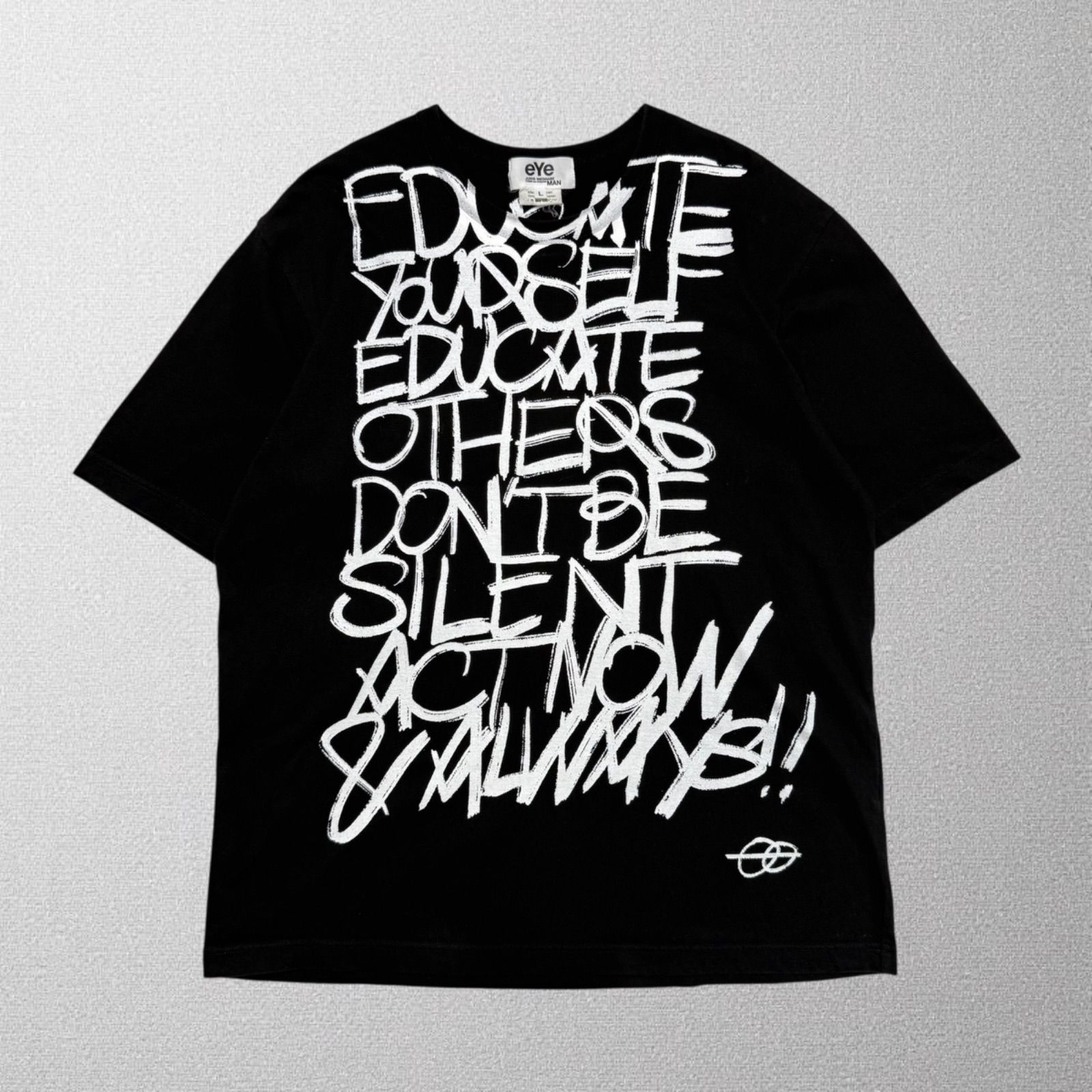 2021SS】eYe JUNYA WATANABE MAN Massage Print Tee - L - メルカリ