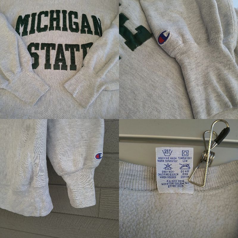 XXLサイズ】 刺繍タグ 90's チャンピオン Champion リバースウィーブ