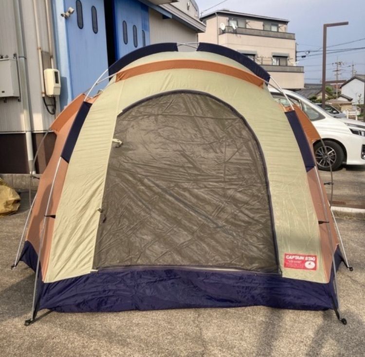 CAPTAIN STAG キャプテンスタッグ アルミドームテント 3?4人用 (管理 
