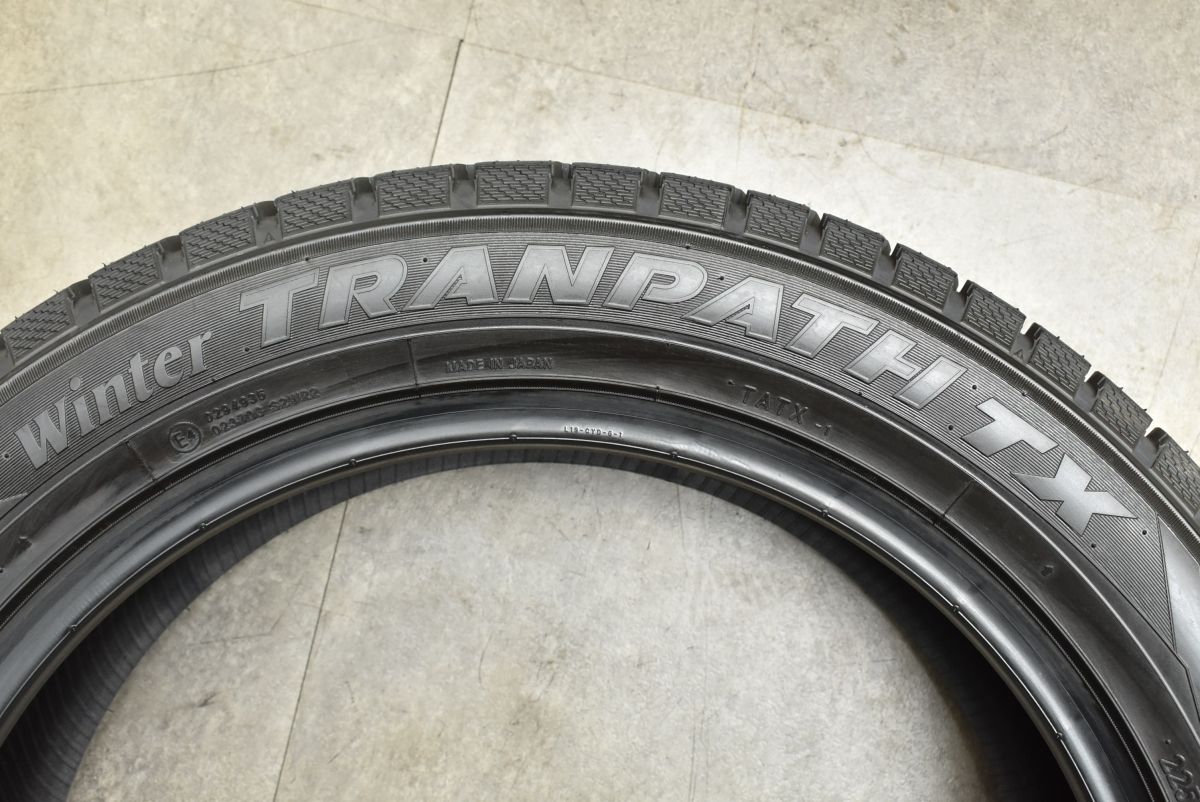 ②【バリ溝国産・送料無料‼️】225/55R19 TOYO TRANPATH TX 2023年製 バリ溝】トーヨー ウィンタートランパスTX 225/55R19 4本