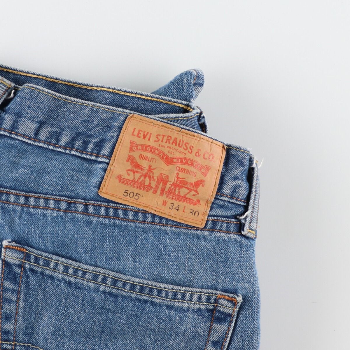 古着 リーバイス Levi's 505 テーパードジーンズ デニムパンツ メンズ ...