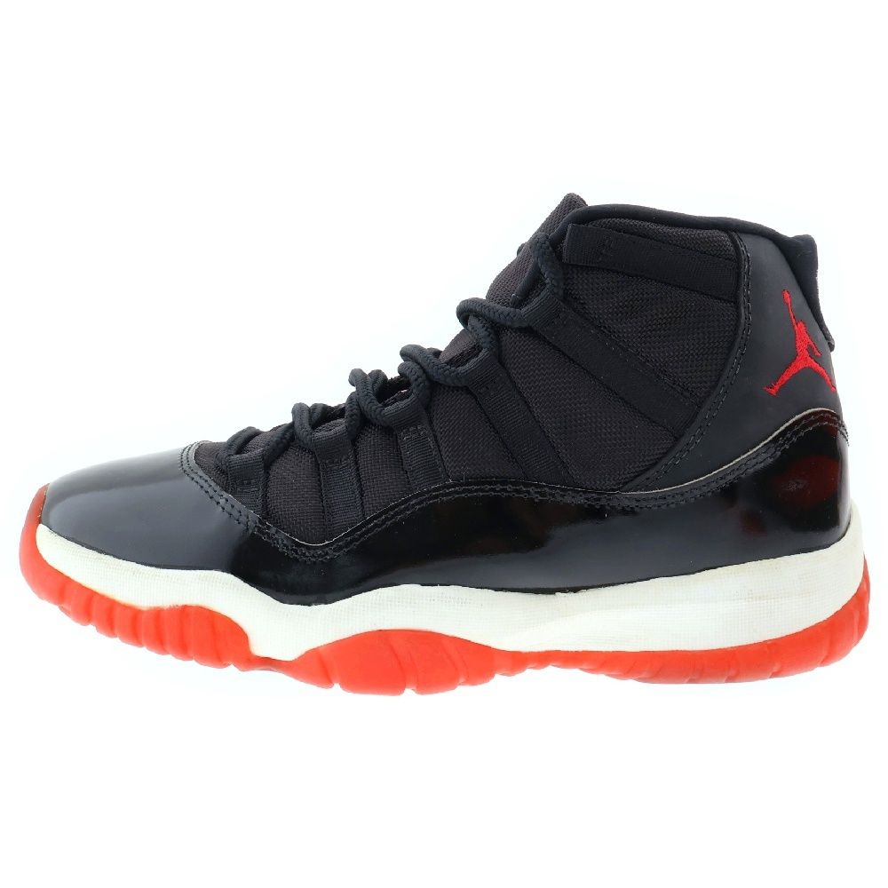 NIKE (ナイキ) 観賞用 95年製 Air Jordan 11 AJ11 OG Playoffs 1995 エアジョーダン プレーオフ スニーカー  ブラック/レッド US9.5/27.5cm 130245-062 - メルカリ