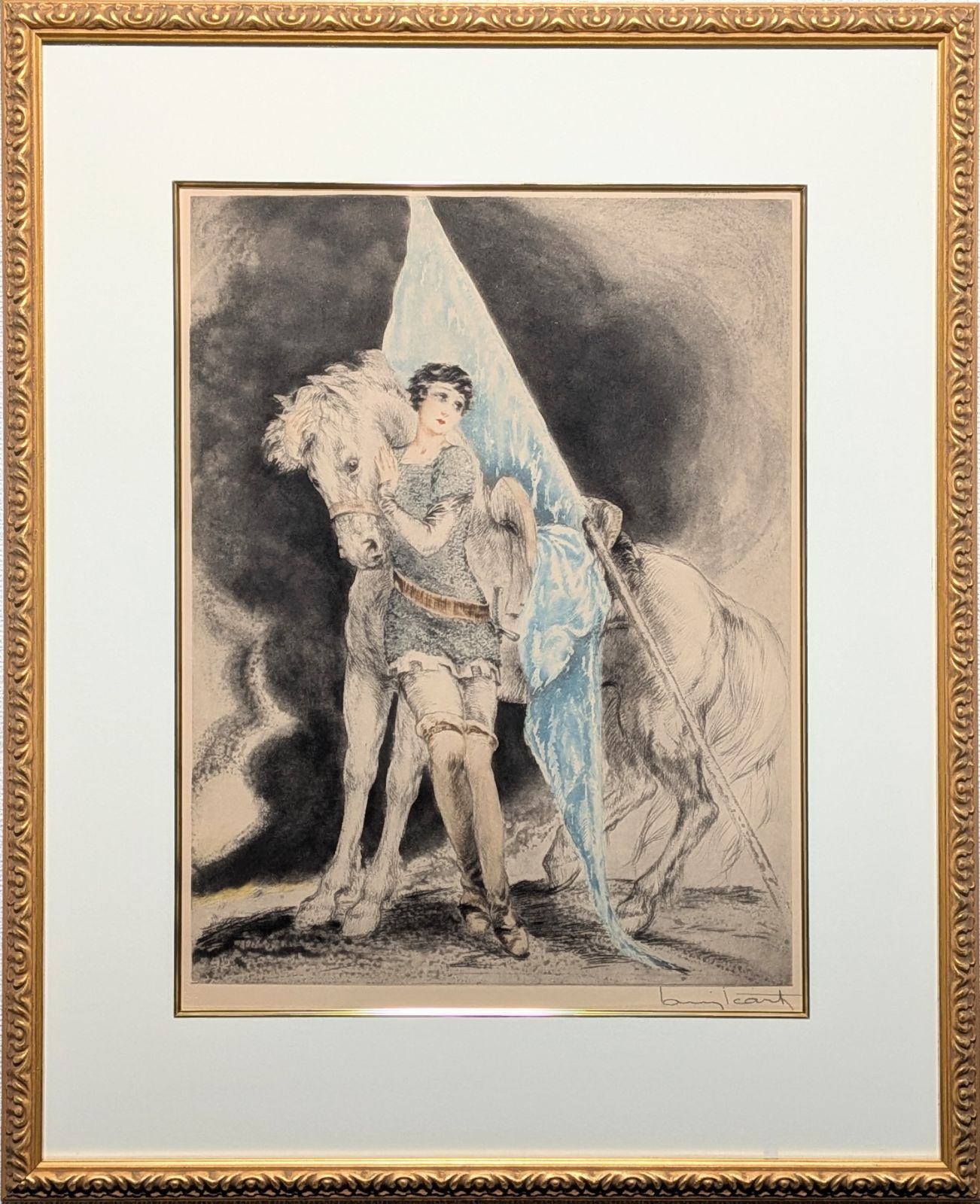 真作 ルイ イカール ジャンヌ ダルク 直筆サイン