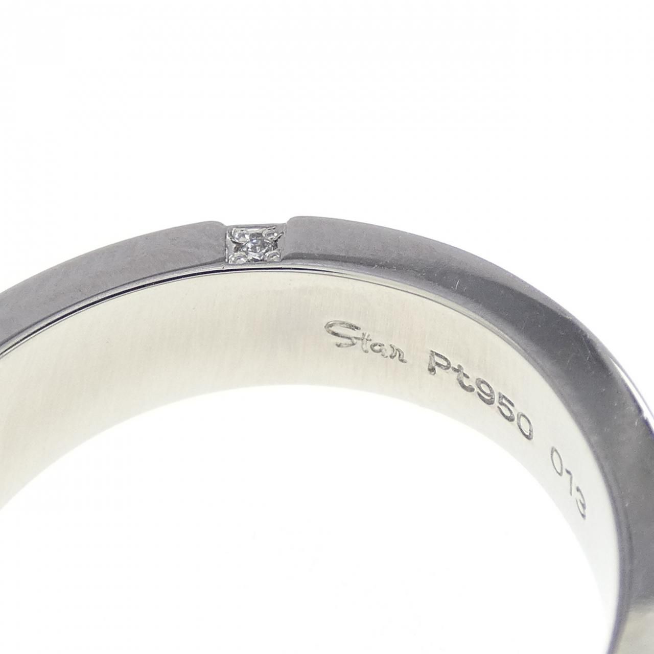 スタージュエリー ダイヤモンド リング 0.13CT - メルカリ
