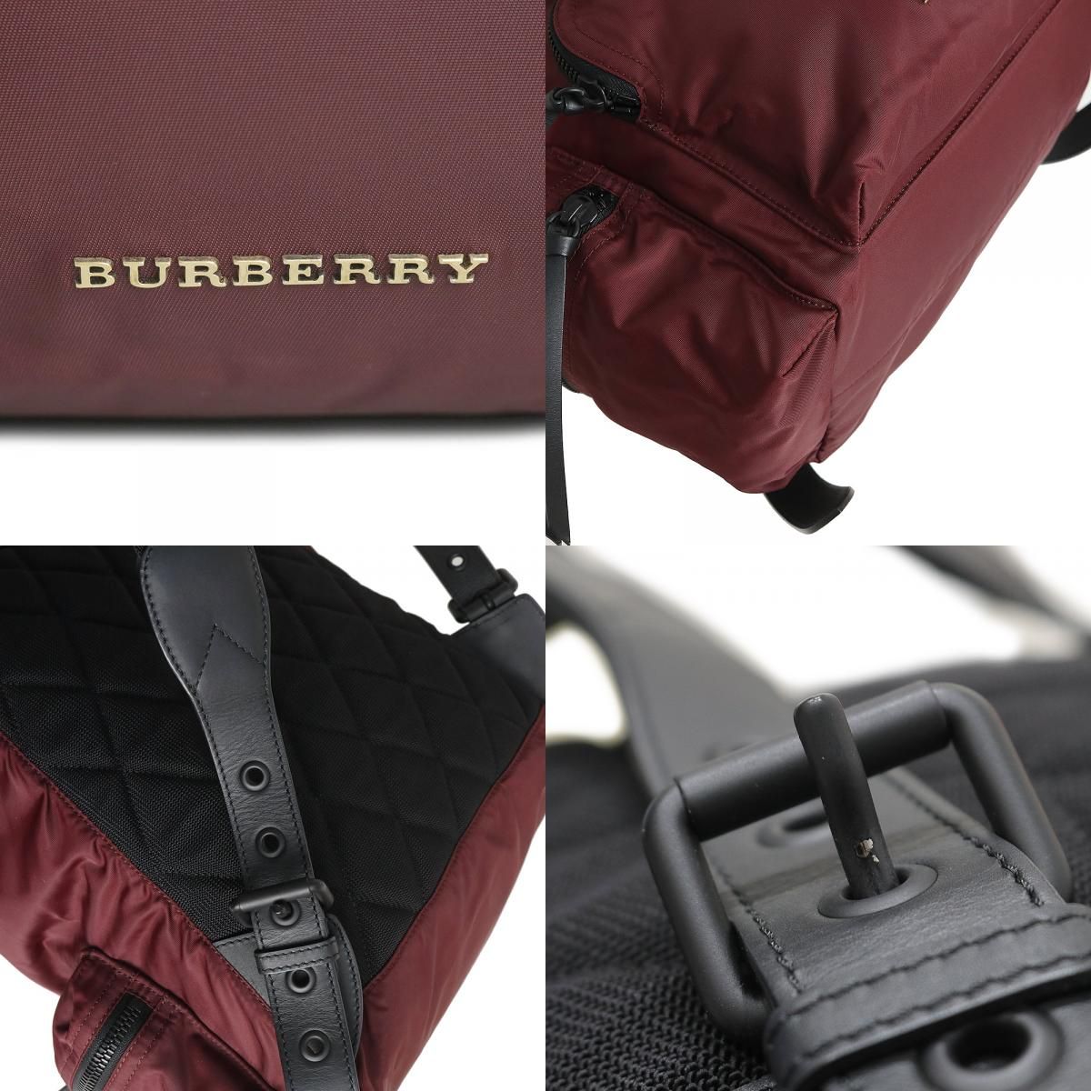 未使用 展示品）バーバリー BURBERRY ナイロン リュック デイパック