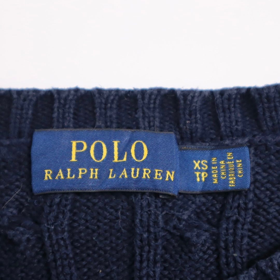 POLO RALPH LAUREN ポロラルフローレン 現行タグ コットン ケーブル