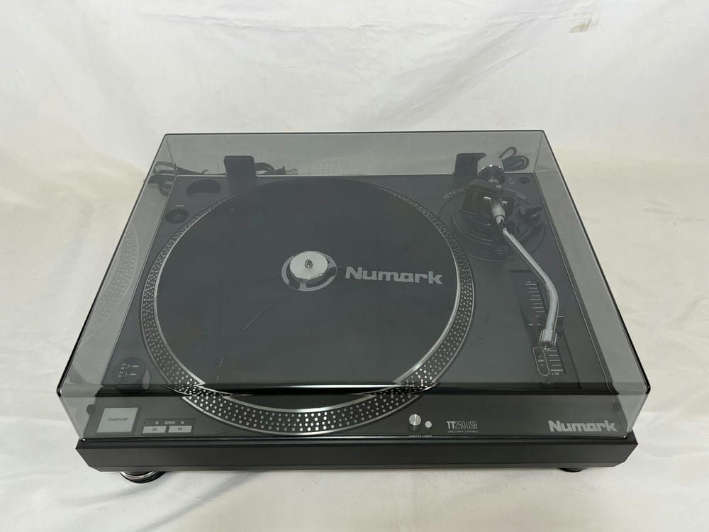 ヌマーク Numark ターンテーブル TT250USB デジタル録音 S字型トーン ...