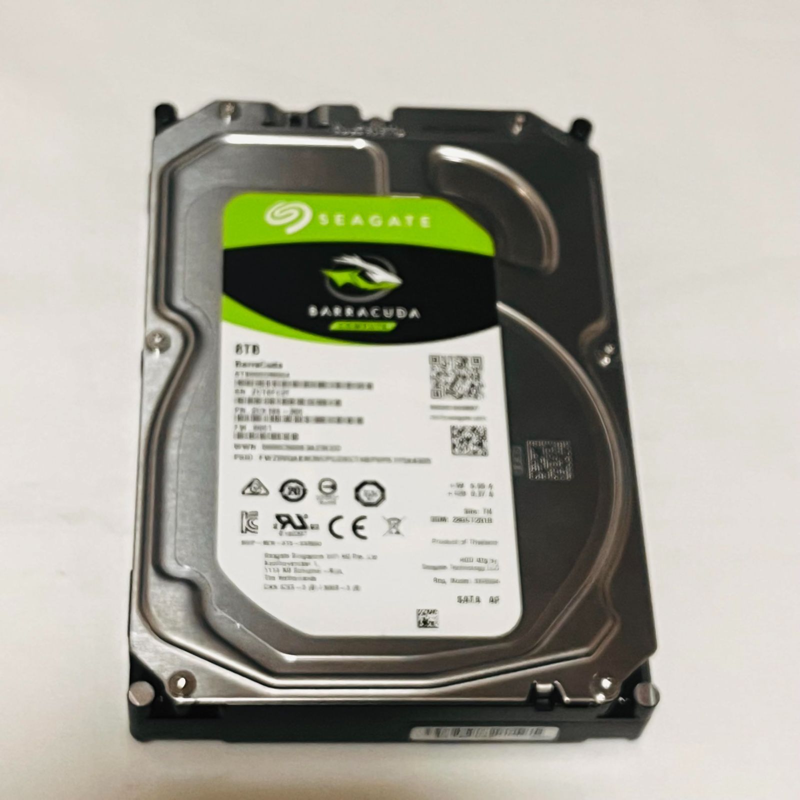 Seagate Barracuda 8TB HDD 2台セット Seagate BarraCuda 8TB HDD 2台