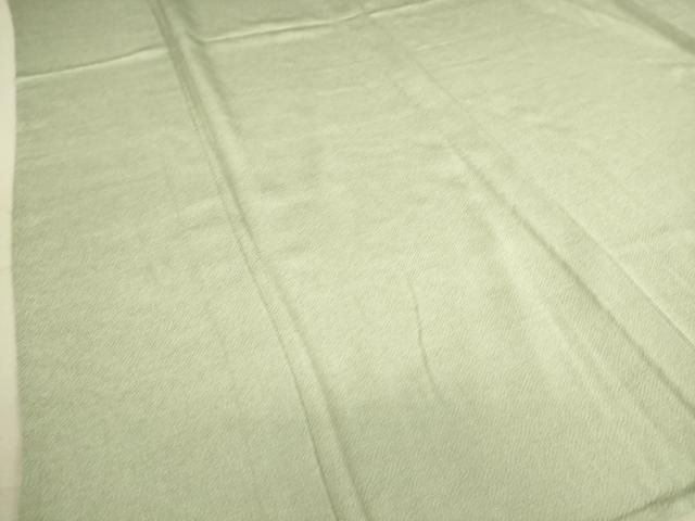 平和屋着物▽加賀友禅の巨匠 初代 由水十久監修 色無地 単衣 柳鼠色 鬼