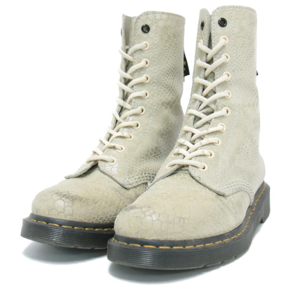 Dr.Martens ドクターマーチン ブーツ HI SHINE SNAKE-