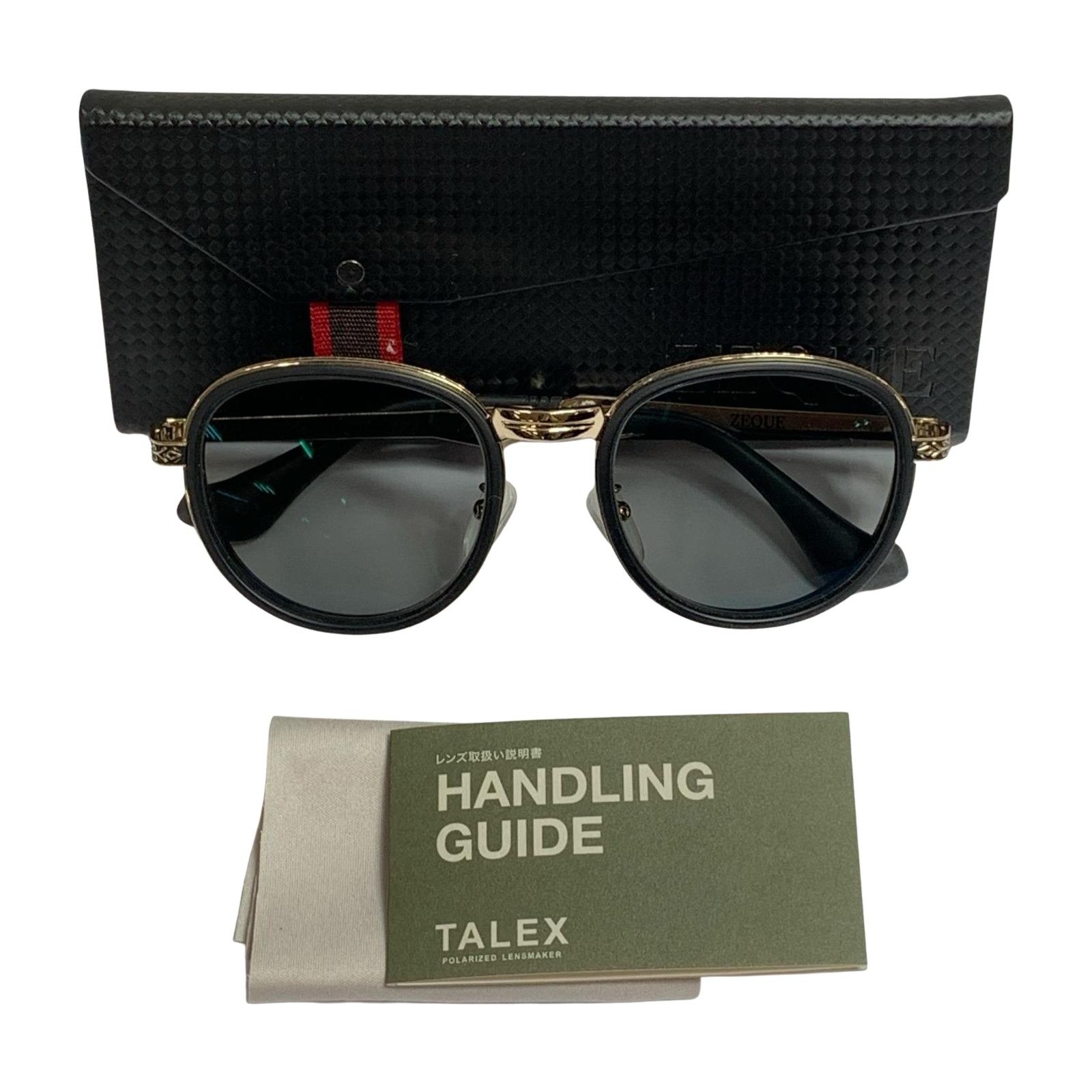 ZEQUE 偏光サングラス Gibson ケース付 ギブソン