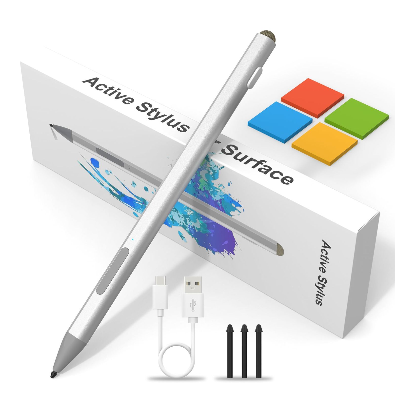 マイクロソフト純正サーフェスペン surface Pro9など用 タッチペン