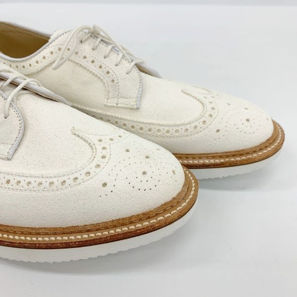 ALDEN N6515 WING-TIP ロングウィングチップ スエード シューズ 未使用