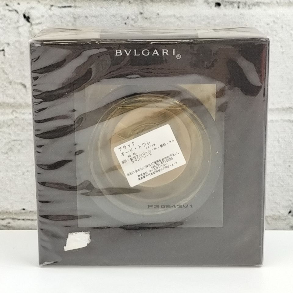 BVLGARI Z 28 A-1 未開封 40ml BLACK ブルガリ ブラック EDT オードトワレ SP スプレー 香水 フレグランス