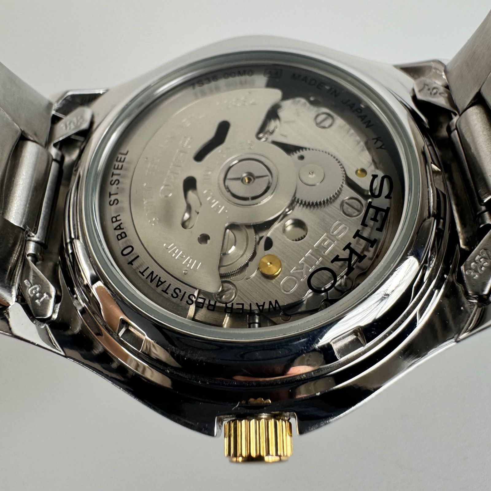 セイコー SEIKO セイコー5 SNZ458J1 7S36−00M0 自動巻 ブルー 裏スケ 