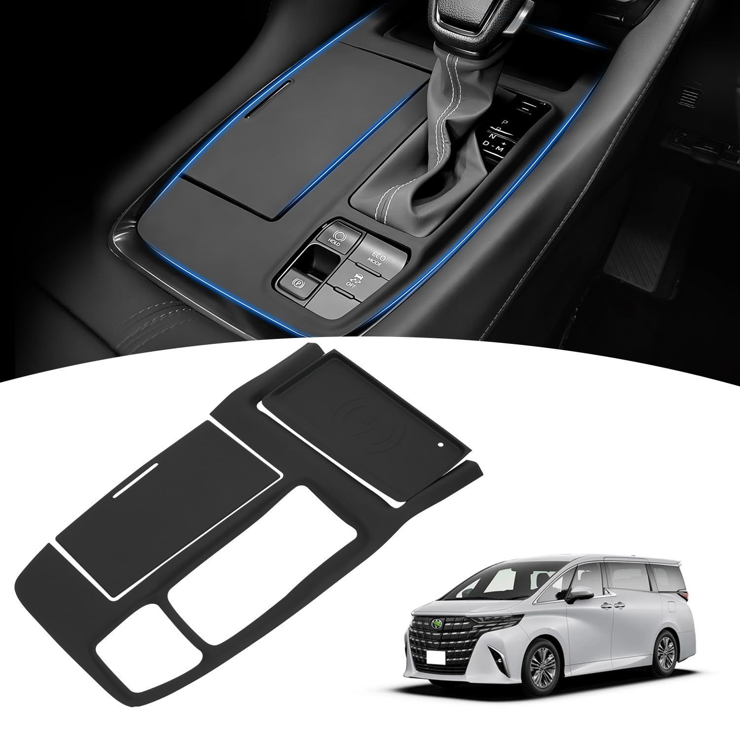 コンソールカバー 【ストレート式シフトレバー装備車】Zガソリン ゴムマット ラバ