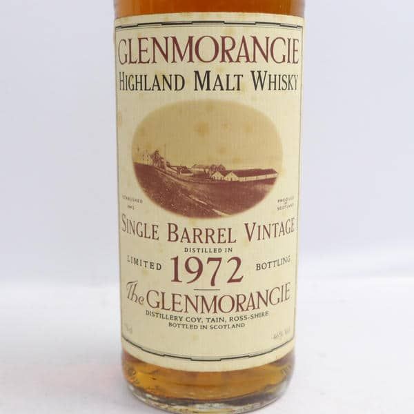 グレンモーレンジ シングルバレル 1972 750ml 【古酒】 シングルバレル ヴィンテージ 1972 - 国内最大級お酒専門の競売