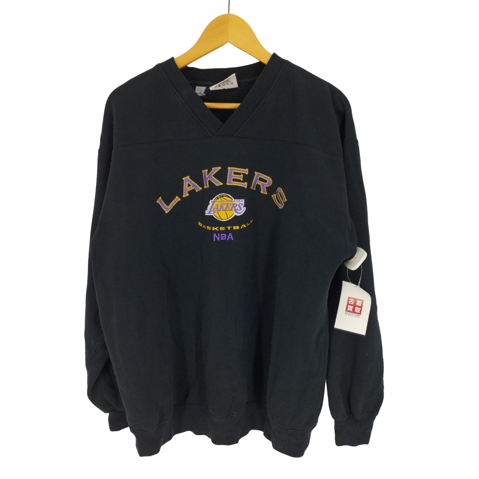 リー Lee バスケット チーム ロゴ Vネックスウェット メンズ import：L 