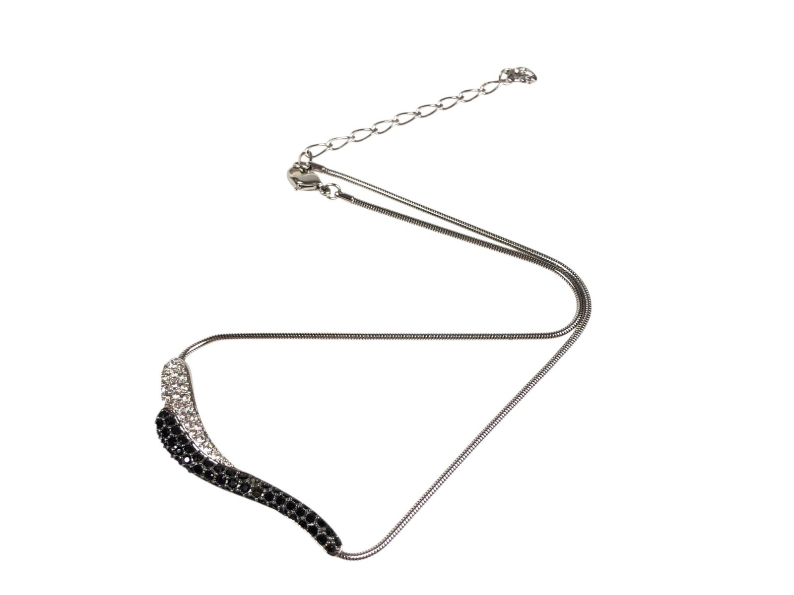 スワロフスキー SWAROVSKI ラインストーン デザイン スネークチェーン 