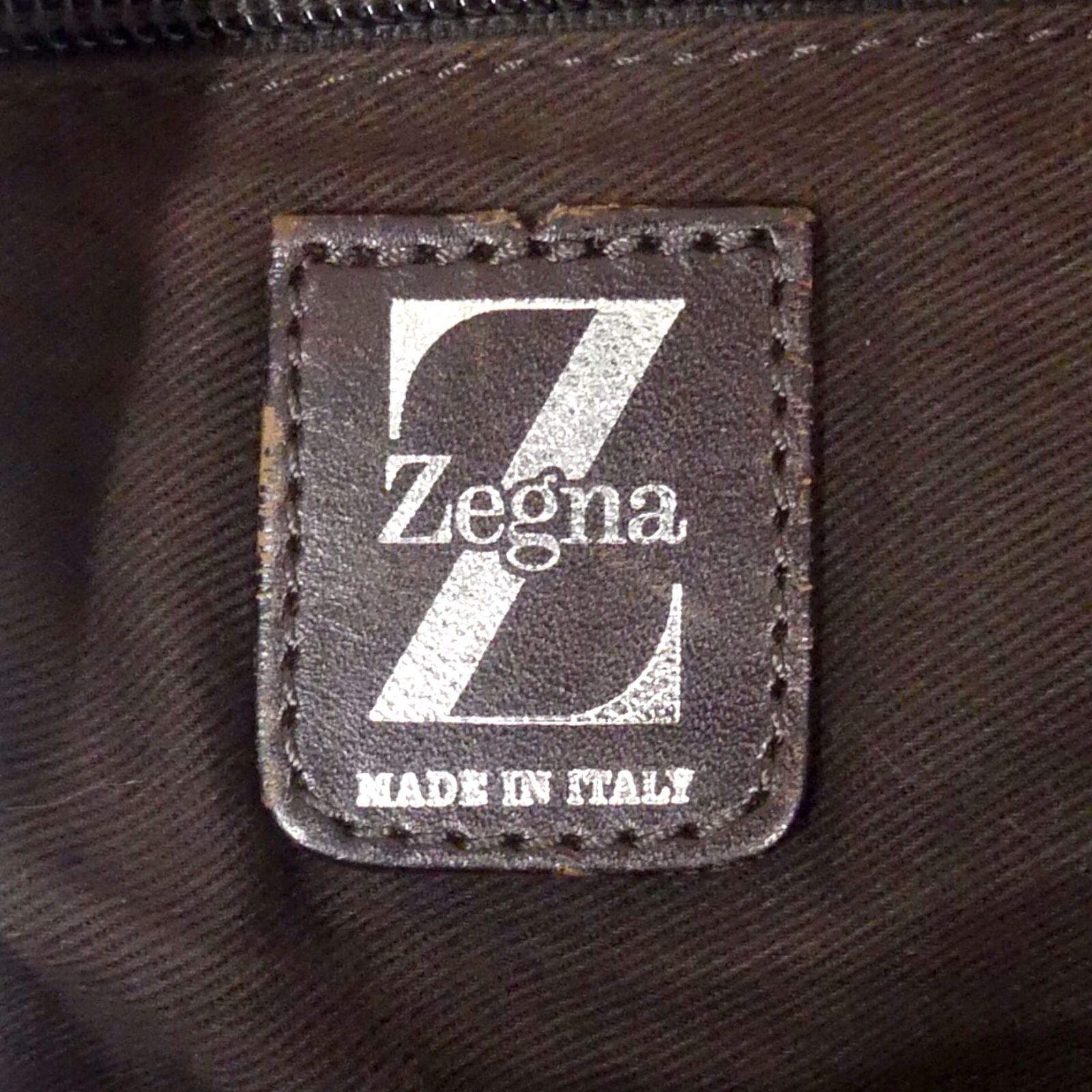 Zegna ゼニア トートバッグ イタリア製 メンズ 本革 レザー レディース