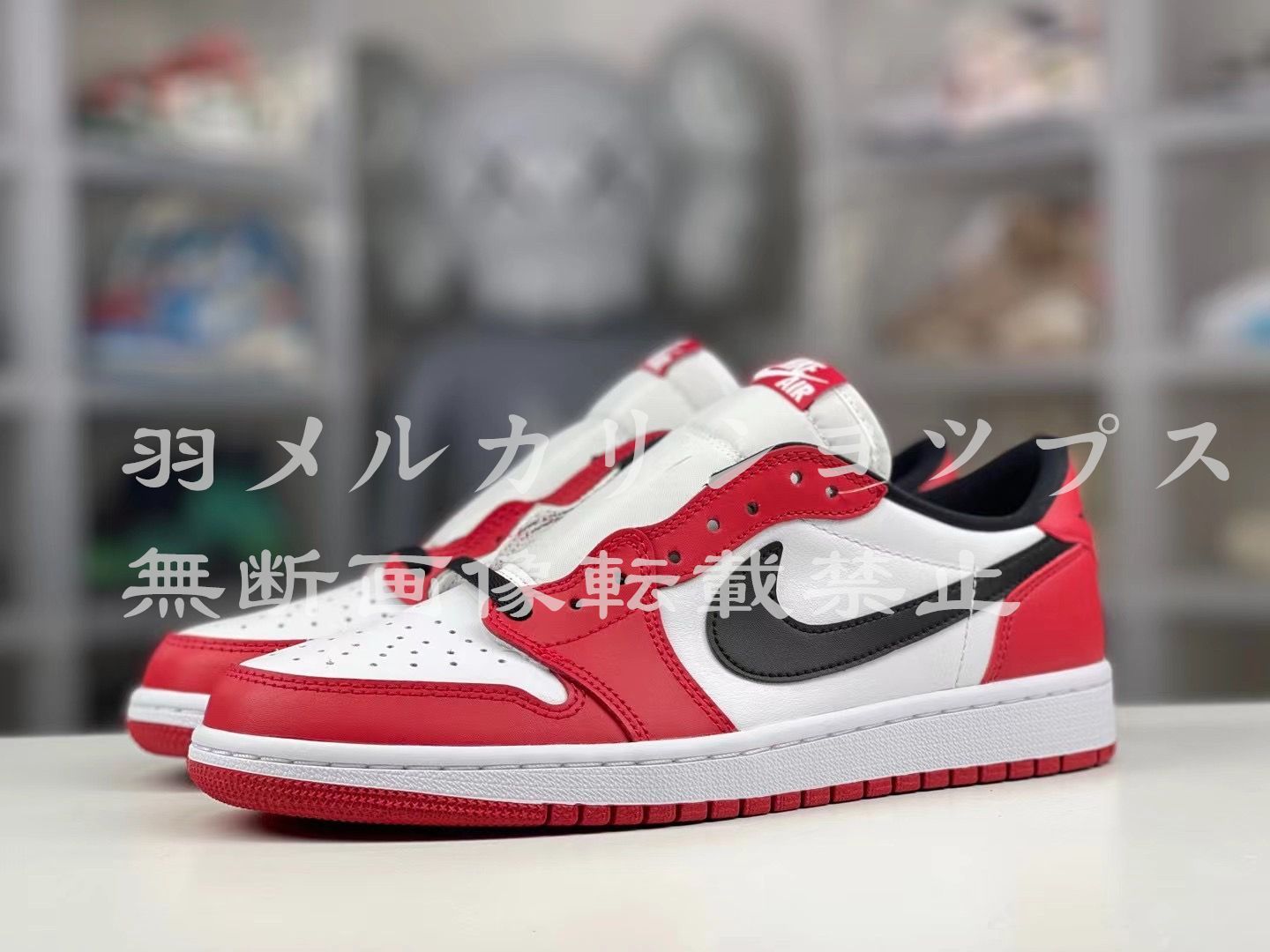 NIKE (ナイキ) エアジョーダン1 ロー シカゴ  ローカットスニーカー 705329-600