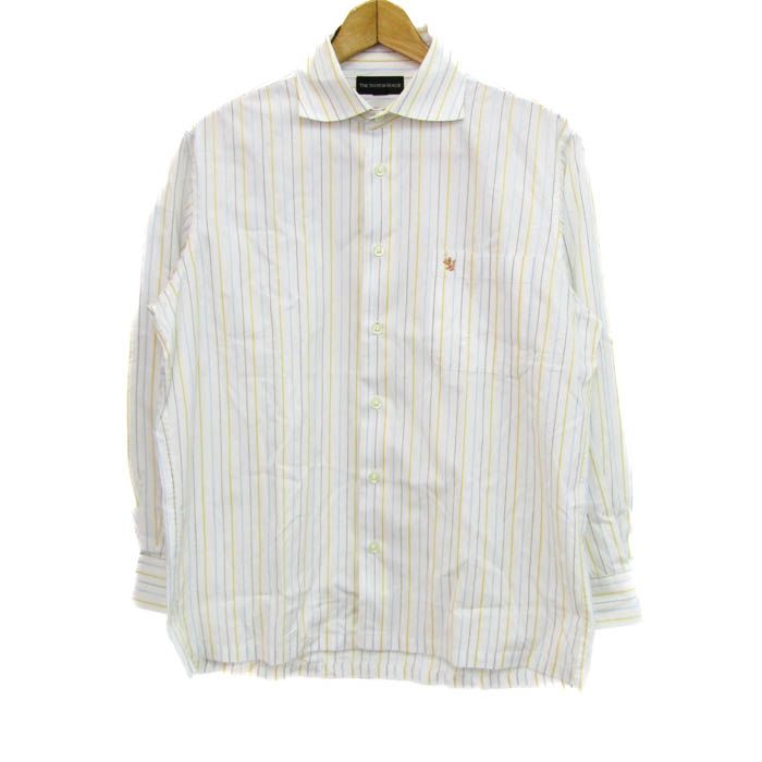 THE SCOTCH HOUSE Mサイズ 長袖シャツ 新品　2枚 スコッチハウス 長袖シャツ ストライプ柄 トップス メンズ M