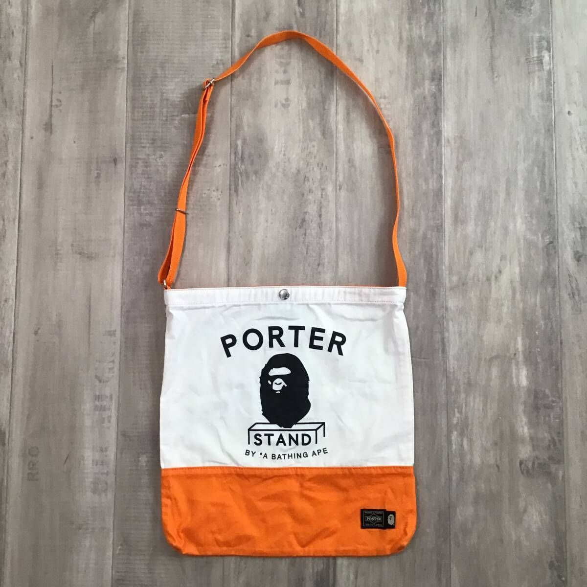 APE x PORTER トートバッグ TOTE BAG エイプ ポーター ア ベイシング エイプ®」と「ポーター」がコラボ “1ST カモ