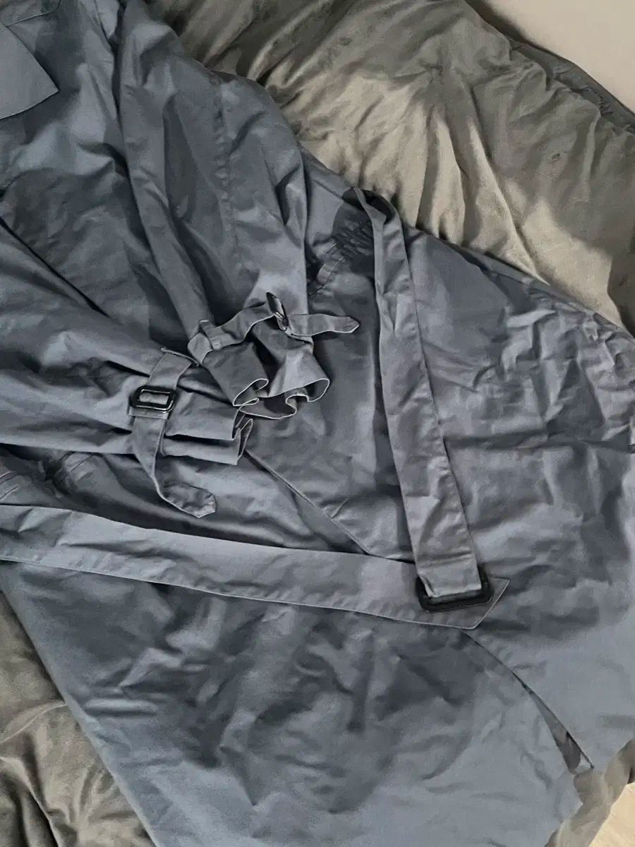 Trip Le Sens トリプレッセンス ロング ヒドゥン ボタン トレンチ コート L